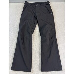 Outdoor Ventures Pants Mens 36x32 Black‎ Softshell Water Resistant Fleece Lined
